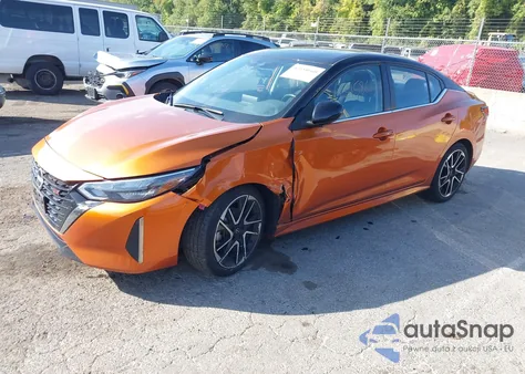 2024 Nissan Sentra Sr Xtronic Cvt z USA, uszkodzony, nr VIN 3N1AB8DV1RY294484